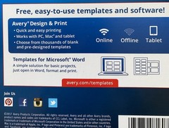 Avery 8160 Easy Peel Address Labels for Inkjet Printers 30 Label Per Sheet