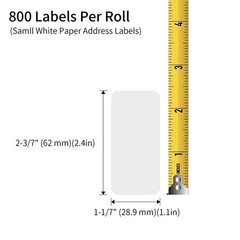 2x (29 mm x 62 mm) Large Address Label for Brother DK-1209 With QL-810W,QL-580N