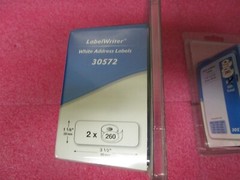DYMO LabelWriter 30572 Self-Adhesive Address Labels 1-1/8″ x 3-1/2″ 260
