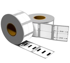 1x Etichetta compatibile con Dymo 11353 24 x 12 mm 1000 etichette per bobina