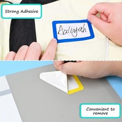 200 Name Tag Stickers Self Adhesive Labels Office School Meetings Parties New