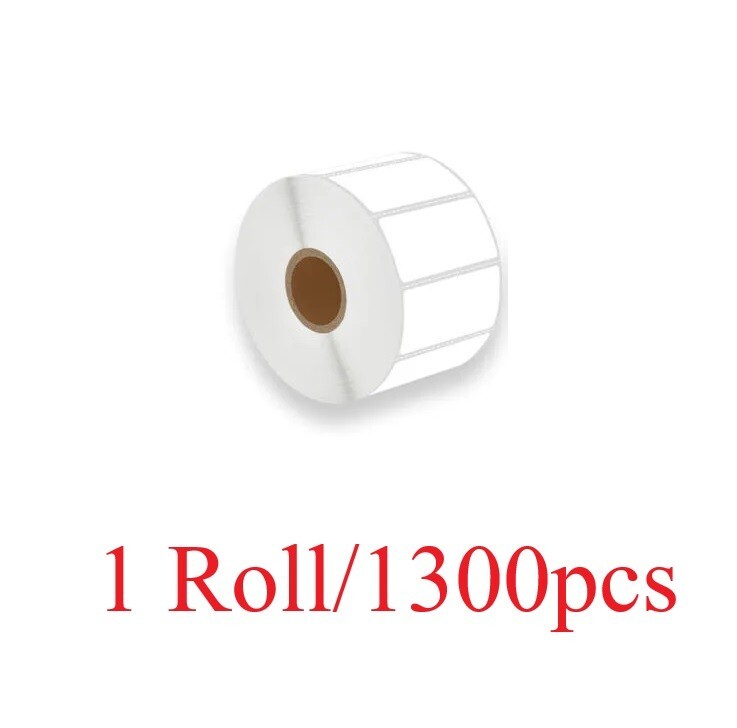 2″ x 1″ Direct Thermal Barcode SKU UPC Labels for Amazon FBA 1300/roll