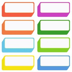 48 Pcs Magnetic Dry Erase Labels Name Plate Tags for Classroom Office Whiteboard