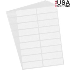 No Iron Fabric Labels Kids Clothing Stickers Washer Dryer Safe Name Tags New