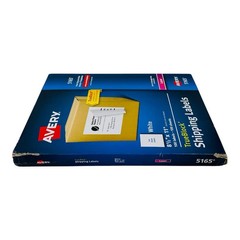 Avery Full-Sheet Printable Shipping Labels, 8.5 x 11 Customizable Stickers 5165