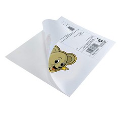 100 Full-Sheet Sticker Paper Matte 8-1/2″ x 11″ Self Adhesive Shipping Labels…