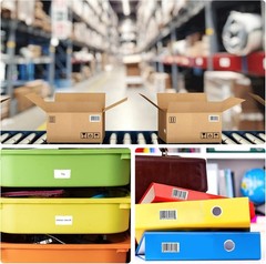 480 Blank Mailing Labels – Durable Self-Adhesive for Easy Printing & Application