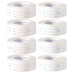 Food Labels Removable 1 x 2 Inch 4000 Pieces Date Stickers for Freezer