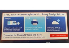 1pk 600 Labels Avery Easy Peel Address Labels, 2/3″x1-3/4″,Gold Confetti Design