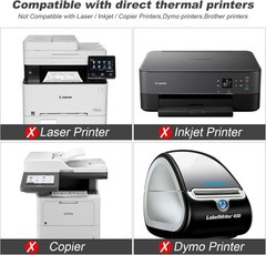4×6 White Perforated Direct Thermal Labels – 500 Pack for Seamless Shipping