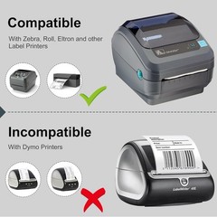 10 Rolls of 250 PCS 4″x 6″ Thermal Shipping Labels – Clear Print & Easy to Use