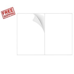 Versatile 8-1/2″ x 5-1/2″ Shipping Labels – 60 Count for Easy Custom Printing