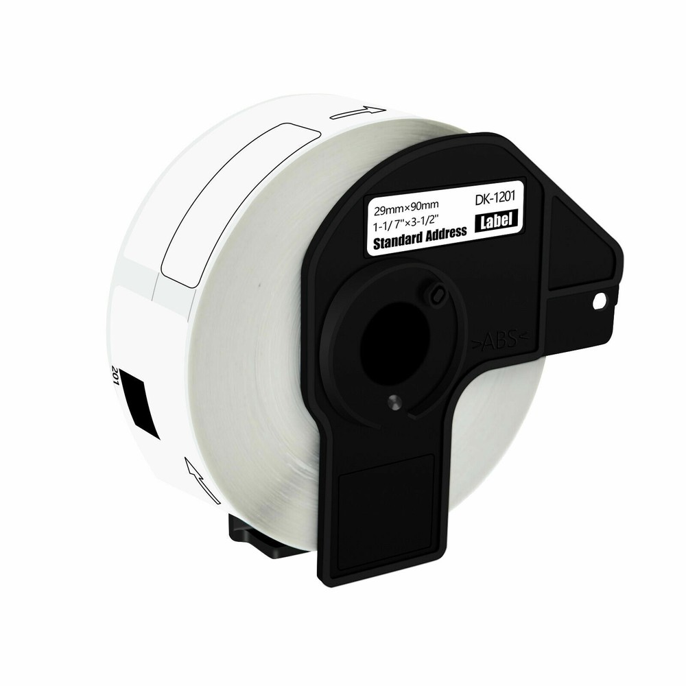 1Roll 29mm x 90mm DK-1201 Shipping Label Fit for Brother QL-1050