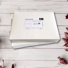 1000 Shipping Labels 8.5×5.5 Square Corner Self Adhesive 2 Per Sheet PACKZON®