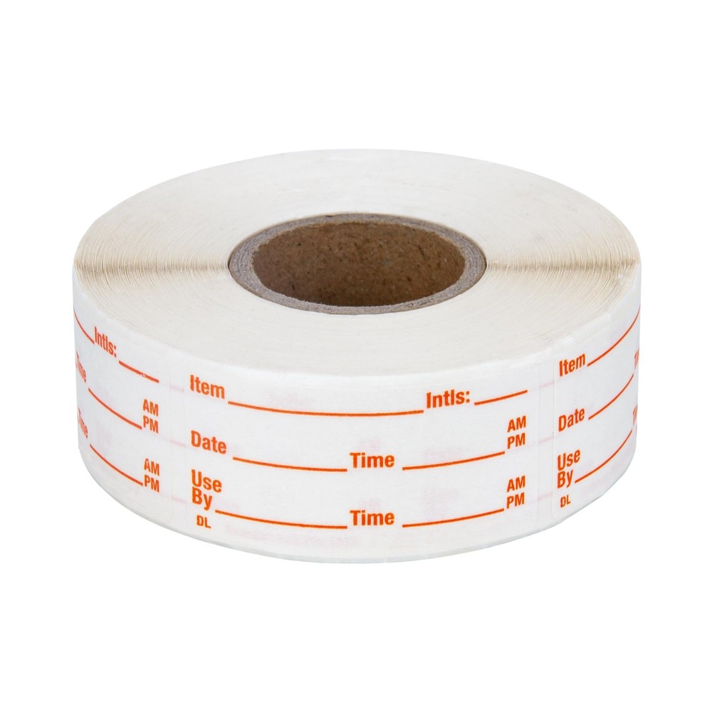 500 Stickers Use by 1 x 2 Inch Dissolvable Food Storage Labels for Containers…