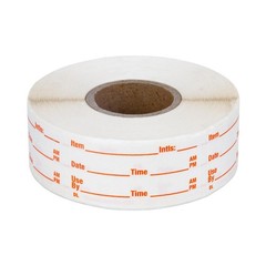 500 Stickers Use by 1 x 2 Inch Dissolvable Food Storage Labels for Containers…