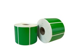 2.5×1.5 Green Direct Thermal Barcode Labels Zebra 1″ Core 2 Rolls 1,800 Labels