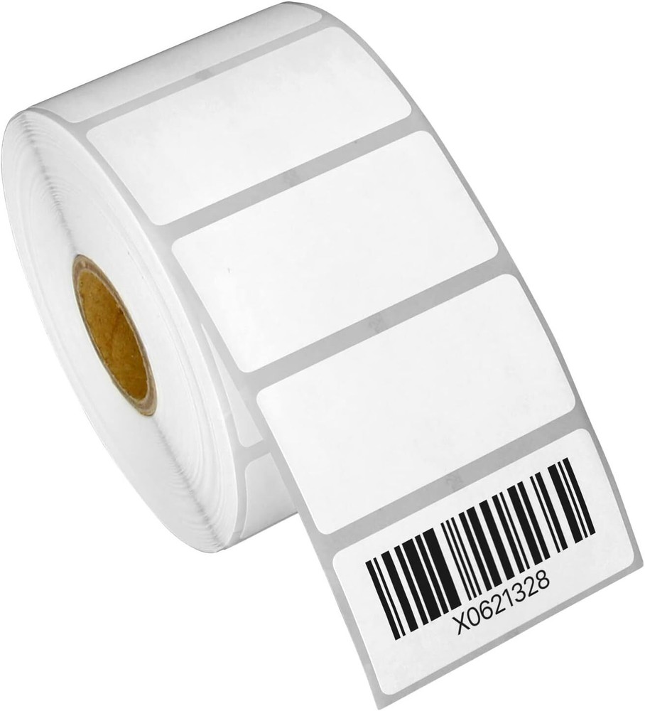 2″x1″ Direct Thermal Labels 1300/Roll Barcode FNSKU / UPC/ FBA for Zebra & Rollo