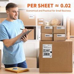 JADENS Thermal Shipping Labels 4×6-350 Labels(4 Rolls), 4×6 inches, Label