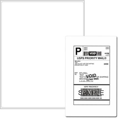 500 Full Sheet Shipping Labels 8.5″x11″ Self Adhesive Blank Label Laser & Inkjet