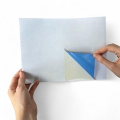 High-Opacity Blockout Shipping Labels – Half Sheet 5.5″ x 8.5″ – Cover Old Ba…