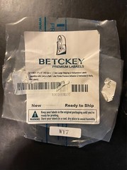 BETCKEY Premium White Labels 4″x5″; 6 rolls, 2100 labels