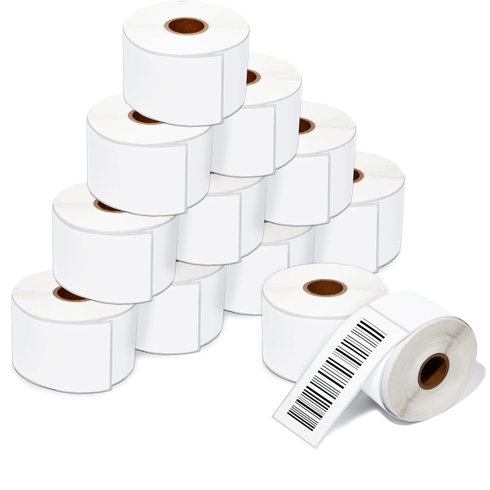2″ X 6″ Direct Thermal Thermal Barcode Labels 3000 Count 12 Rolls Inch Thermal
