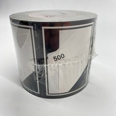 Tape Logic “Regulated” Labels 4-1/4″ x 4-1/4″ Black/White, 500/Roll #DL5240 New