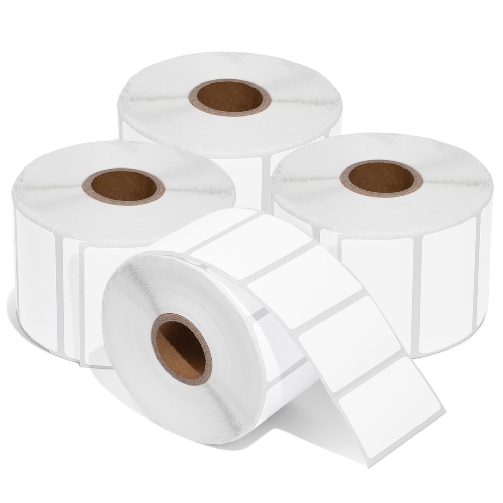 – 2.25″ X 1.25″ Direct Thermal Labels (4000 Count, 4 Rolls) – UPC Barcode Lab…