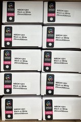 10 Replacement DK1201 Labels 29mmx90mm Fits Brother QL Printer (400 Labels/Roll)