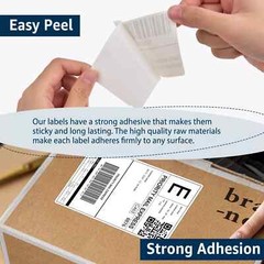 6 Rolls 250 Labels 4X6 Shipping Direct Thermal for Zebra LP 2844 Eltron ZP450