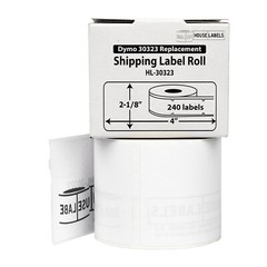 DYMO LW 30323 / 30573 Direct Thermal Shipping Labels – (4) Rolls – 2-1/8″ x 4″