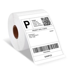 4×6 Direct Thermal Shipping Labels – 500/Roll – Compatible w/ Rollo, Zebra etc