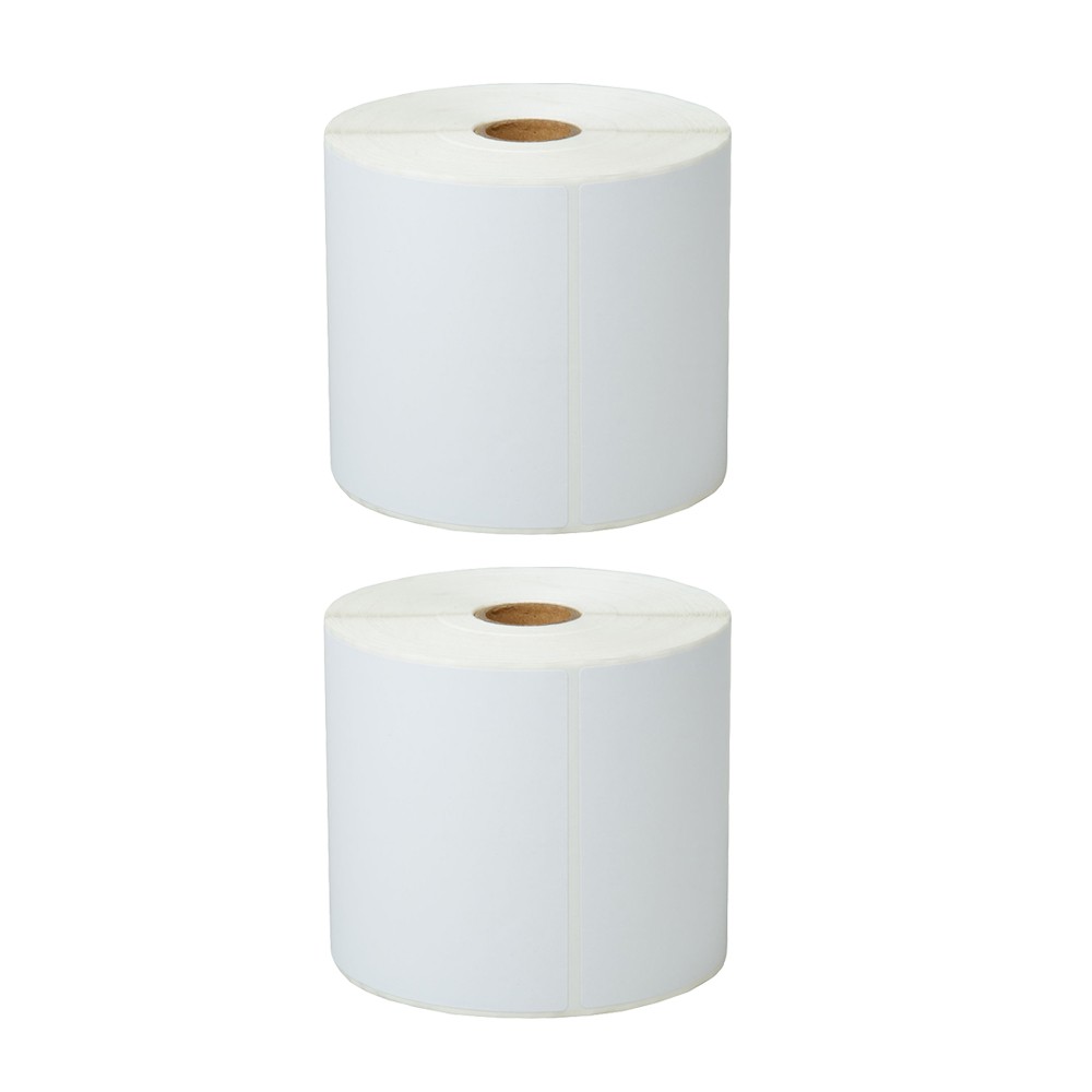 4×6 Direct Thermal Shipping Labels 2 Rolls for Zebra ZP450 ZP500 Rollo Printers