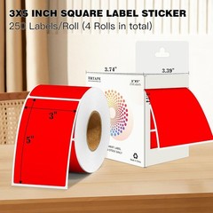Large 3×5 Moving Labels – 1000 Rectangular Packing Stickers for Easy Sorting