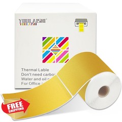YOULAISHI 3×5 Gold Labels 300/Roll