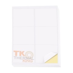 3 1/3×4 100 Sheets White Archival Adhesive Glue Paper Photo Craft 600 Labels