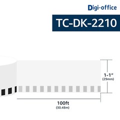 9Rolls Continuous Paper Tape For Brother QL-1050 Label DK-2210 Permanent Frame