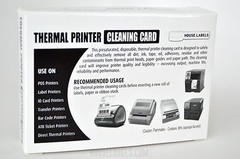 25 Dymo Compatible 60622 Cleaning Cards, 2.1″ x 3.5″ Works Great For Dymo 30332