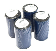 Lot of 4 Par Label Co Ribbons Black Wax/Resin 4.33″ x 984′ For Zebra Printer