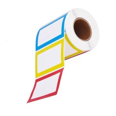 150 Pcs Blank Label Stickers Self Adhesive for Price Tags Home Office School