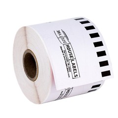 Non-OEM Fits BROTHER DK-2205 RED Continuous Labels – (18) Rolls of 100′
