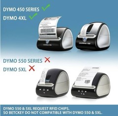 BETCKEY- Compatible Dymo30330 (3/4×2) Multipurpose Labels (10 Rolls/5000 Labels)