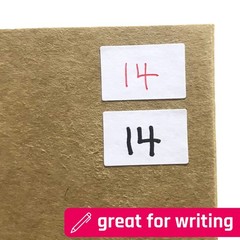 (900 Pack) 0.75″ x 0.5″ – Price Stickers, Small White Labels Stickers