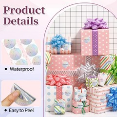 1.5 Inch Thermal Labels,Holographic Circle Direct Thermal Stickers,for Addres…