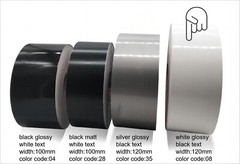 TESA 6930 tape laser marking label fragile tag white glossy