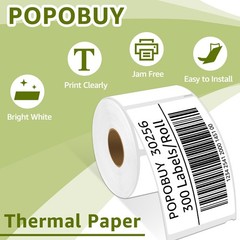 4 Rolls 2-5/16″ x 4″ Shipping Labels for DYMO LabelWriter 450, 300 Labels/Roll