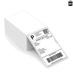 500 Count 4×6 Thermal Shipping Labels – Eco-Friendly, BPA Free, Strong Adhesive