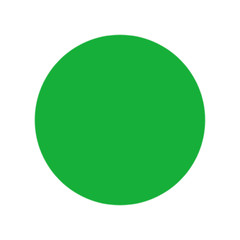Zebra Rollo 2.5″ Round Direct Thermal (Grn) Adhesive Labels 1″ Core 1RL of 500
