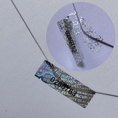 580 Pieces Tamper Proof Evident Stickers Hologram Labels Security Seals Holog…
